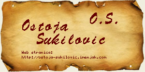Ostoja Šukilović vizit kartica